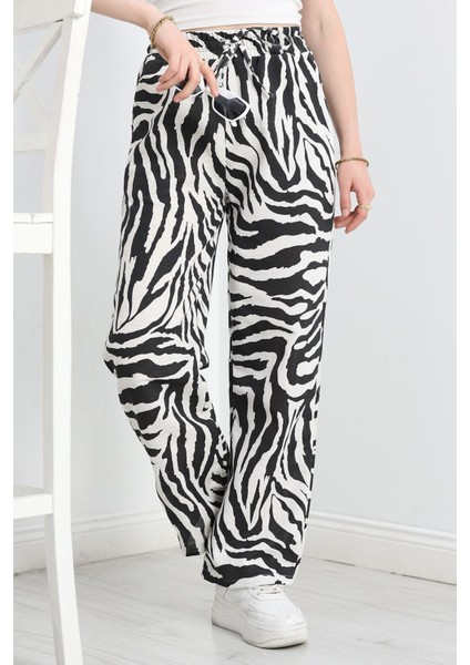 Soft Yumuşak Dokulu Pantolon Zebra indirimleri