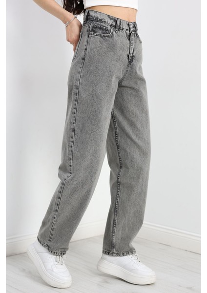 Baggy Kot Pantolon Füme