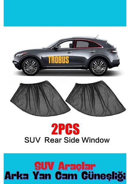 Subaru Forester 2002 - 2008 Suv Uyumlu Yan Cam Güneşliği Ön Veya Arka fiyatları