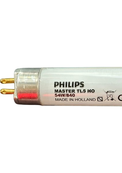 (1 Adet) Philips 54W 840 Günışığı (4000K) G5 duylu T5 Floresan