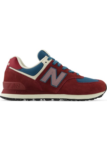 574 U574RBB-NB Lıfestyle Men Shoes Kırmızı Erkek Yürüyüş Ayakkabısı