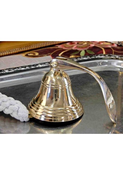 Premium Pirinç Duvar Çanı Antik El Yapımı Dekoratif Zil Vintage Lüks Marin Ev Ofis Bahçe Şömine Aksesuarı fırsatları