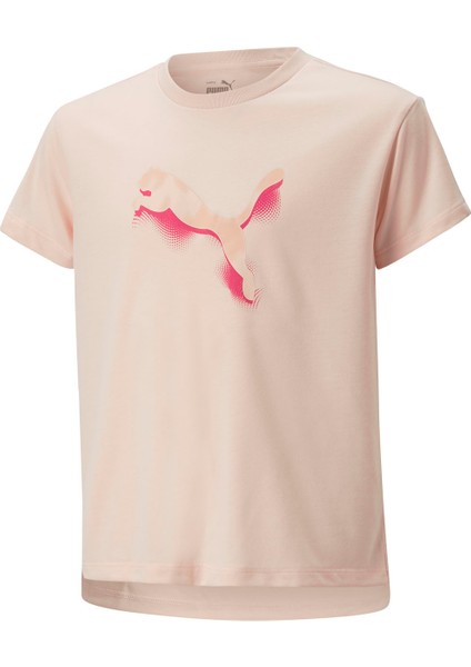 Düz Pembe Kız Çocuk T-Shirt 67347466-MODERN Sports Tee indirimleri