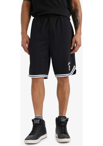 fit Hızlı Kuruyan Standart Fit Sporcu Kısa Paça Ağır Kumaş ŞORT A1694AX25HS