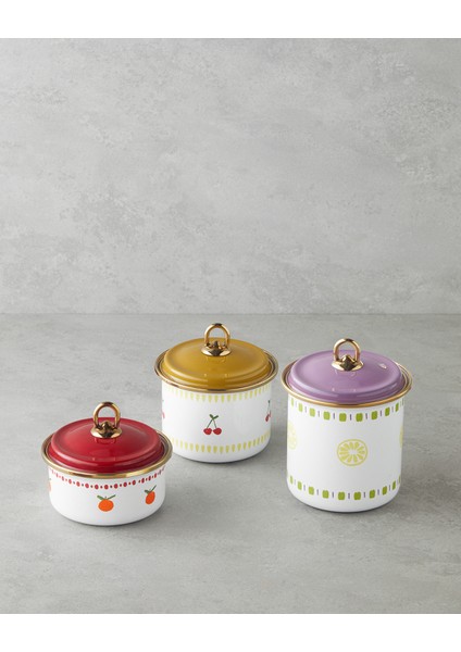 Cherry Emaye Baharatlik 0,75 L Sarı
