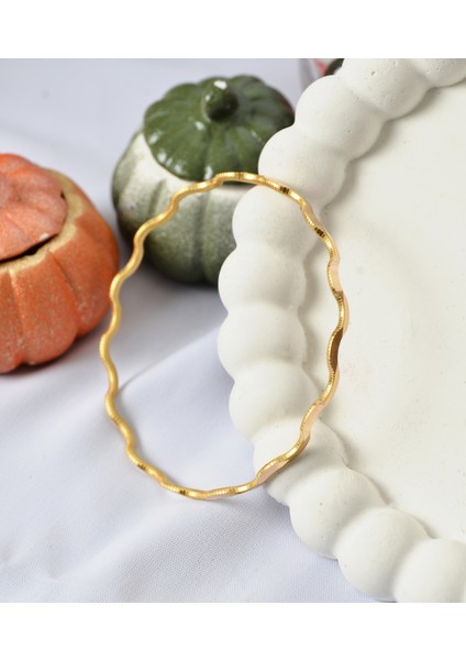 26 gr (Gram) 22 Ayar Zikzak Ajda Bilezik