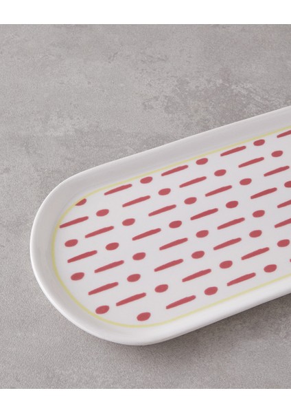 Fusion Seramik Kayık Tabak 27 cm Pembe modelleri