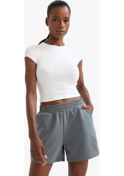 Fit Standart Fit Kısa Paça Modal Şort F5001AX25SM indirimleri