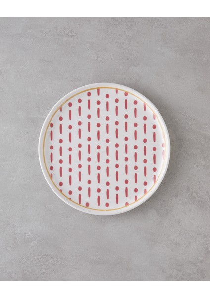 Fusion Seramik Servis Tabağı 26 cm Pembe