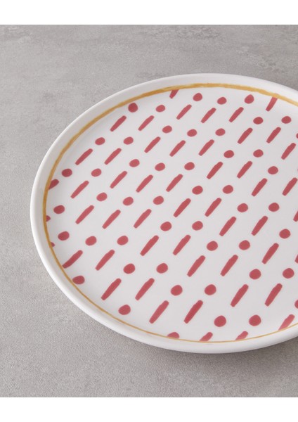 Fusion Seramik Servis Tabağı 26 cm Pembe modelleri