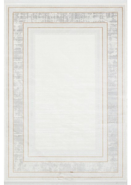 Caliente 4922 Gold - Viskon Dokuma Halı | Şık Modern Halı Modeli