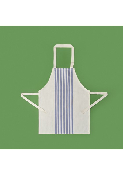 Soft Zoe Mutfak Önlüğü - Ekru / Mavi - 54X78 cm fiyatları