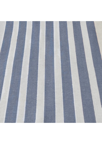 Soft Zoe Mutfak Önlüğü - Ekru / Mavi - 54X78 cm