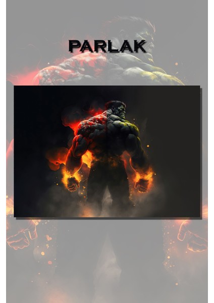 Hulk Film, Dizi, Çizgi Poster - Duvar Kağıdı Yüksek Kalite Baskı