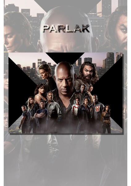 Hızlı ve Öfkeli, Fast And Furious Film Poster-Duvar Kağıdı Yüksek Kalite Baskı