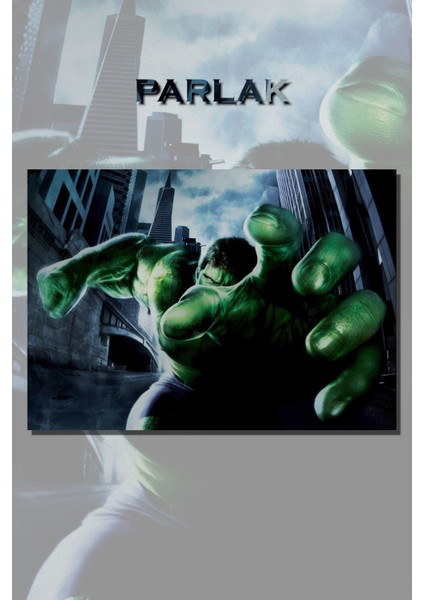Hulk Film, Dizi, Çizgi Poster - Duvar Kağıdı Yüksek Kalite Baskı