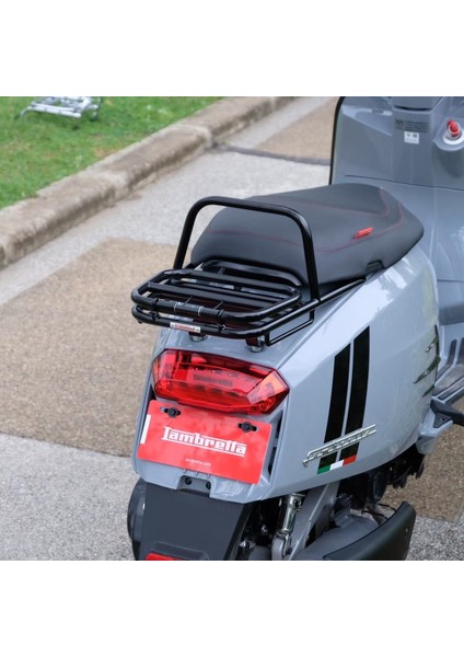 Lambretta V 50-125-200 Arka Taşıma Demiri (Katlanır) *siyah* / Friendship