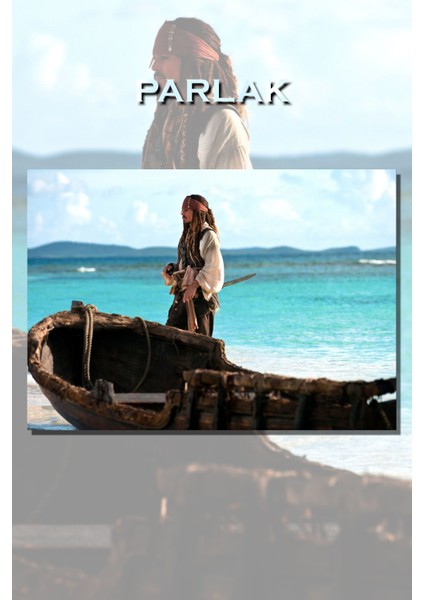 Karayip Korsanları Film Poster - Duvar Kağıdı Yüksek Kaliteli Baskı