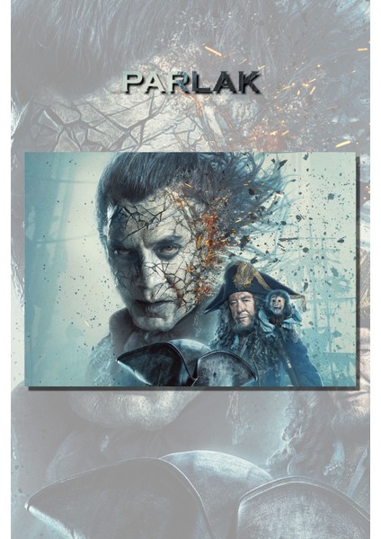 Karayip Korsanları Film Poster - Duvar Kağıdı Yüksek Kaliteli Baskı