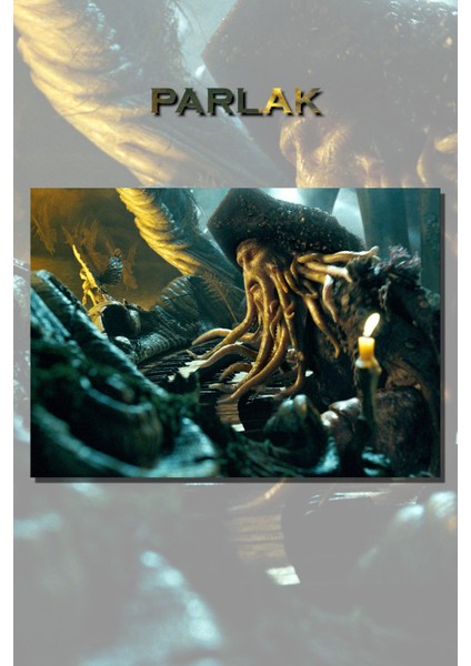 Karayip Korsanları Film Poster - Duvar Kağıdı Yüksek Kaliteli Baskı