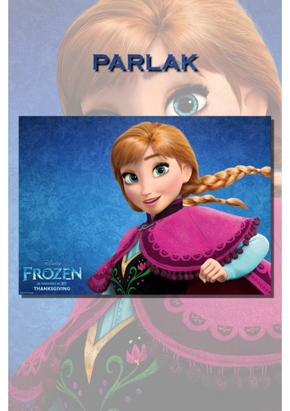 Karlar Ülkesi, Frozen Animasyon Poster - Duvar Kağıdı Yüksek Kalite Baskı