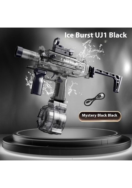 Yaz Su Oyunu Elektrikli Su Tabancası Çocuk Oyuncakları Otomatik Püskürtme Sürekli Yüksek Basınçlı Güçlü Çekim Uzun Menzilli (Yurt Dışından)