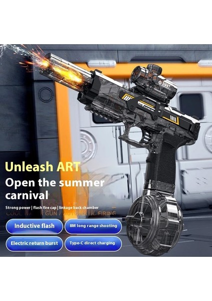 Çocukların Yeni Elektrikli Su Tabancası Yüksek Basınçlı Sürekli Büyük Kapasiteli Su Tabancası Oyuncakları (Yurt Dışından) fiyatları