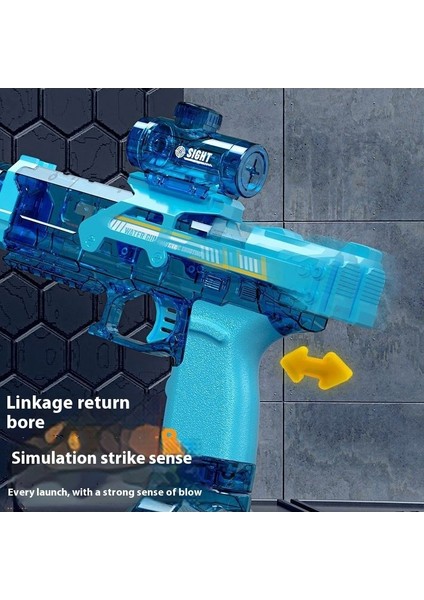 Çocukların Yeni Elektrikli Su Tabancası Yüksek Basınçlı Sürekli Büyük Kapasiteli Su Tabancası Oyuncakları (Yurt Dışından) modelleri