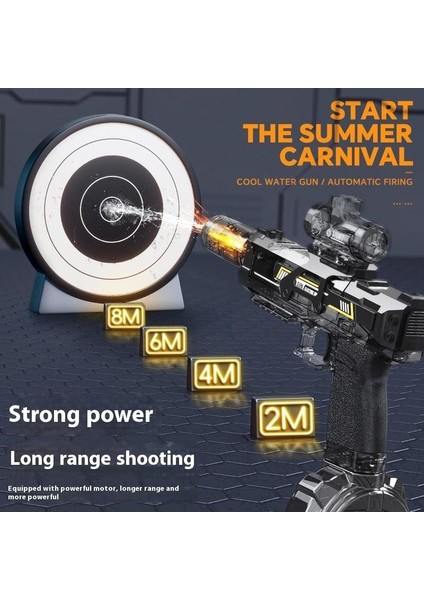 Çocukların Yeni Elektrikli Su Tabancası Yüksek Basınçlı Sürekli Büyük Kapasiteli Su Tabancası Oyuncakları (Yurt Dışından) fırsatları