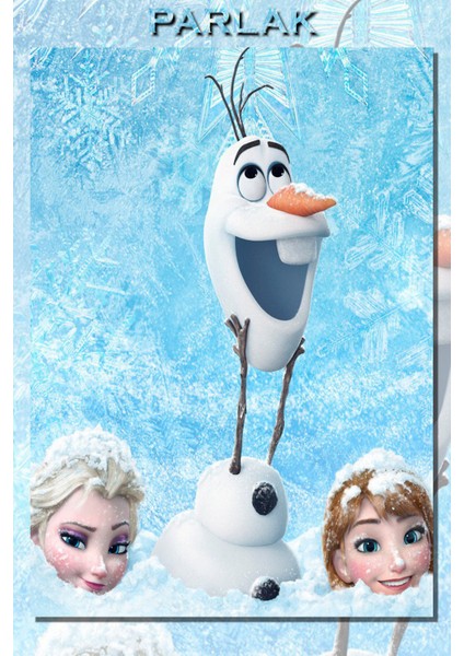 Karlar Ülkesi, Frozen Animasyon Poster - Duvar Kağıdı Yüksek Kalite Baskı