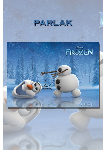 Karlar Ülkesi, Frozen Animasyon Poster - Duvar Kağıdı Yüksek Kalite Baskı