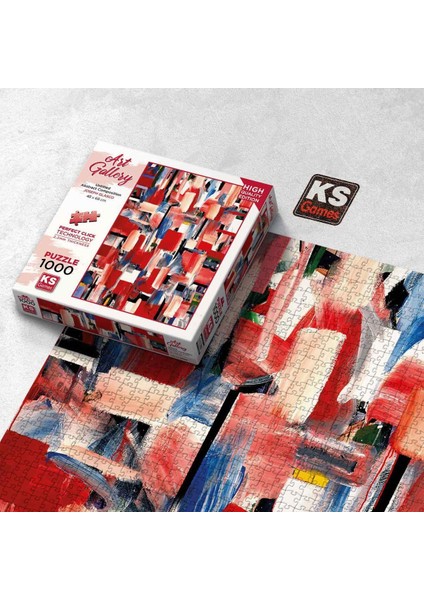 20664 Untitled Abstract Composition 1000 Parça Puzzle