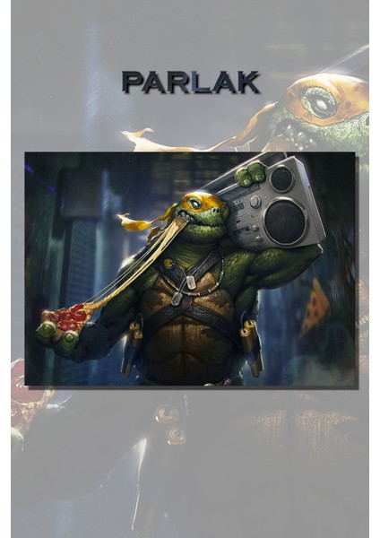 Ninja Kaplumbağalar Animasyon, Film, Çizgi Poster - Duvar Kağıdı Yüksek Kalite Baskı