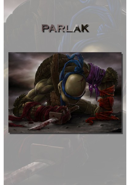 Ninja Kaplumbağalar Animasyon, Film, Çizgi Poster - Duvar Kağıdı Yüksek Kalite Baskı