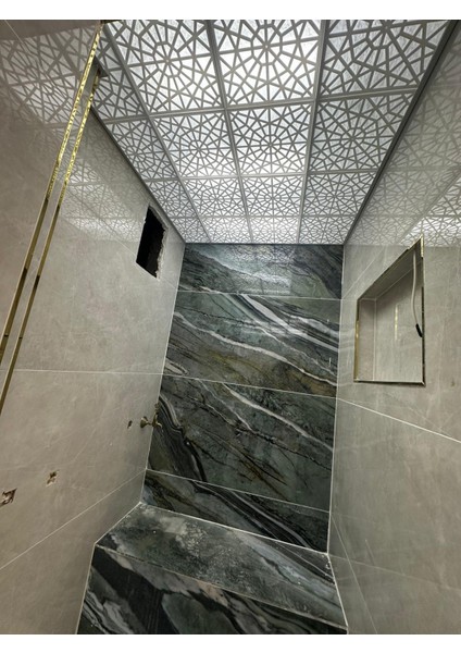 Dekoratif Asma Tavan Paneli Selçuklu Modeli 30X30 Clip-In Panel modelleri