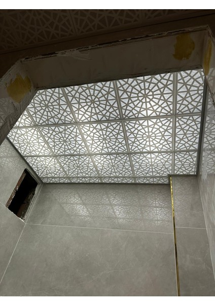 Dekoratif Asma Tavan Paneli Selçuklu Modeli 30X30 Clip-In Panel fırsatları