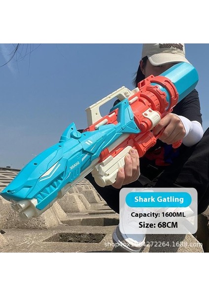 Çocuk Su Oyunu Çekilebilir Su Tabancası Oyuncakları Açık Yaz Plaj Su Tabancası Oyuncakları (Yurt Dışından)