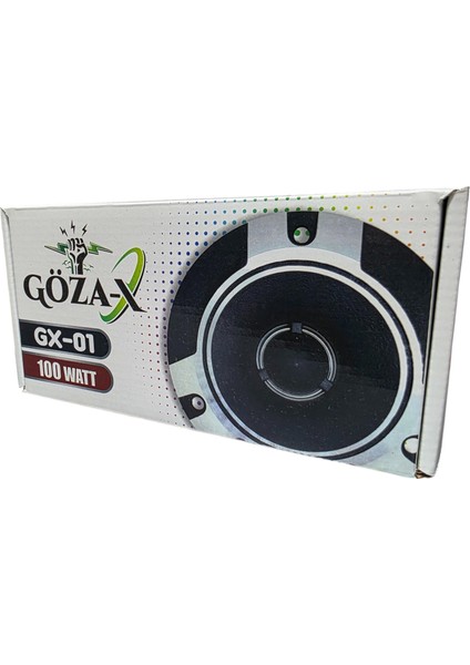 Gx-01 10 cm Dom Tiz 1 Takım2 Adet 100W 50 Rms