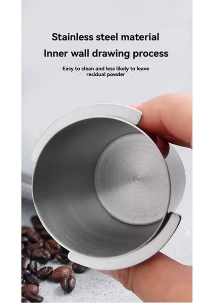 2 Adet 51MM Kahve Dozaj Kupası Paslanmaz Çelik Kahve Dozaj Kupası Kahve Makinesi Kahve Makinesi Için Çıkarılabilir Aksesuarlar (Yurt Dışından) fırsatları