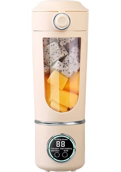 Taşınabilir Meyve Suyu Makinesi Blender Shake Smoothies 700ML 12 Bıçaklı Hızlı Karıştırma 2'si 1 Arada Blender Kişisel Meyve Suyu Sıkacağı 7.4VD (Yurt Dışından) indirimleri