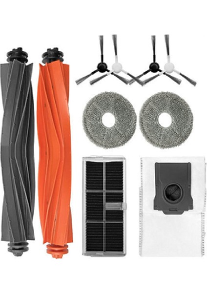 Dreame S10 Pro Ultrai Süpürme Robotu Aksesuarları Için 10 Adet Ana Yan Fırça Toz Torbası Paspas Temizleyici Parça Değişimi (Yurt Dışından) fiyatları