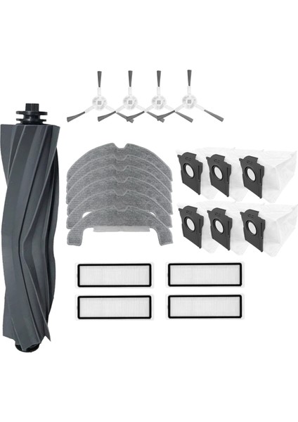 Dreame D10 Plus Gen 2 RLD32GD Süpürme Robotu Temizleyici Parçaları Yedek Ana Yan Fırça Paspas Filtresi Için 21 Adet (Yurt Dışından) fırsatları