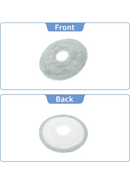 Dreame X50 ULTRA/S40 Enhanced Edition Vakum Ek Parçaları Için 12 Adet Yedek Parça Ana Yan Fırça Filtre Paspas Toz Torbası (Yurt Dışından) fiyatları