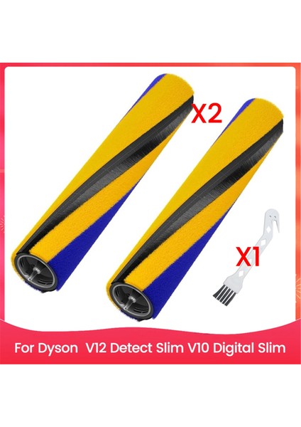 Dyson V12 Detect Slim V10 Dijital Slim El Tipi Elektrikli Süpürge Için Silindir Fırça Yedeği,parça NUMARASI971634-01 (Yurt Dışından)