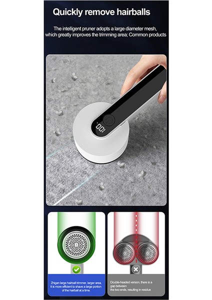 Elektrikli Epilatör Şarj Edilebilir Dijital Ekranlı Kumaş Tıraş Makinesi Ev Kazak Tüy Alma Düzeltici (Yurt Dışından) fiyatları