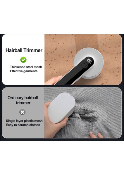 Elektrikli Epilatör Şarj Edilebilir Dijital Ekranlı Kumaş Tıraş Makinesi Ev Kazak Tüy Alma Düzeltici (Yurt Dışından) indirimleri