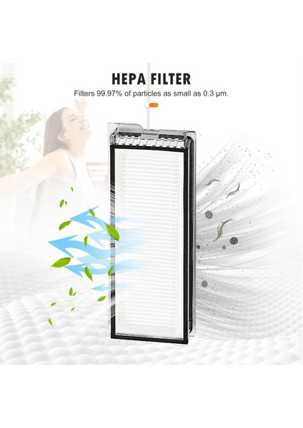 Roborock Qrevo S, Qrevo Pro, Qrevo Plus Robot Süpürge Aksesuarları Seti Fırça Filtreleri Için Qrevo S Yedek Parçası (Yurt Dışından) fiyatları