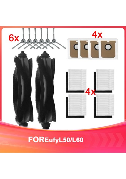 Eufy L50/L60 Için Uygundur. Süpürge Parçaları Süpürge Yedek Ekipmanı (Yurt Dışından)