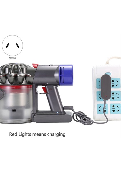 Dyson V6 V7 V8 Kablosuz Elektrikli Süpürge Için Şarj Adaptörü Pil Şarj Cihazı Güç Kaynağı Aksesuarları Au Fişi (Yurt Dışından) fiyatları