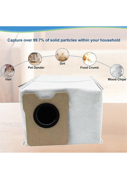 Eufy Omni C20 Elektrikli Süpürge Aksesuarları Için 10 Adet Elektrikli Süpürge Toz Torbası Aksesuarları Yedek Toz Torbaları (Yurt Dışından) fırsatları